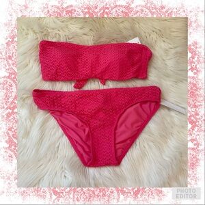 Splendid Eyelet Bikini - NWT - Size Medium